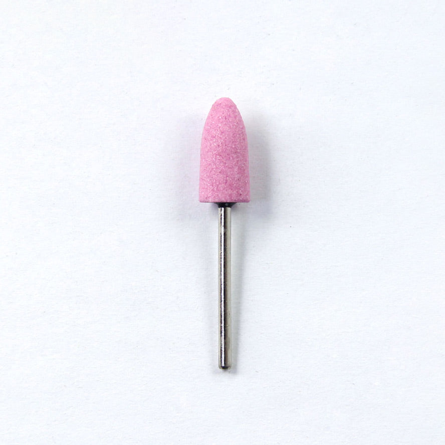 Fraise en pierre montée P-09 - Ø 9 x longueur 18 mm  - DIAN FONG - Dental Coop