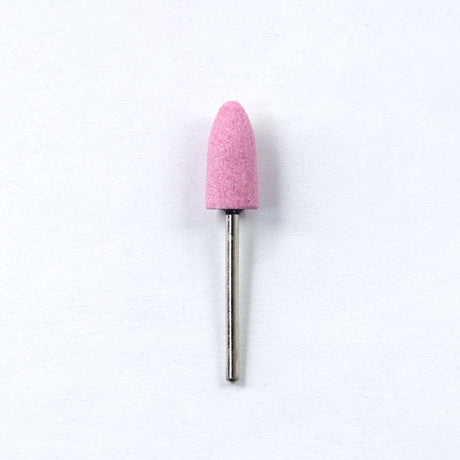 Fraise en pierre montée P-09 - Ø 9 x longueur 18 mm  - DIAN FONG - Dental Coop