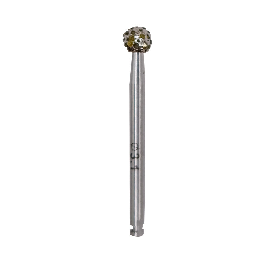 Fraise de dégranulation diamantée – Ø 1,4 à 3,1 mm - Tête Bord arrondi conique - ootopfti.com