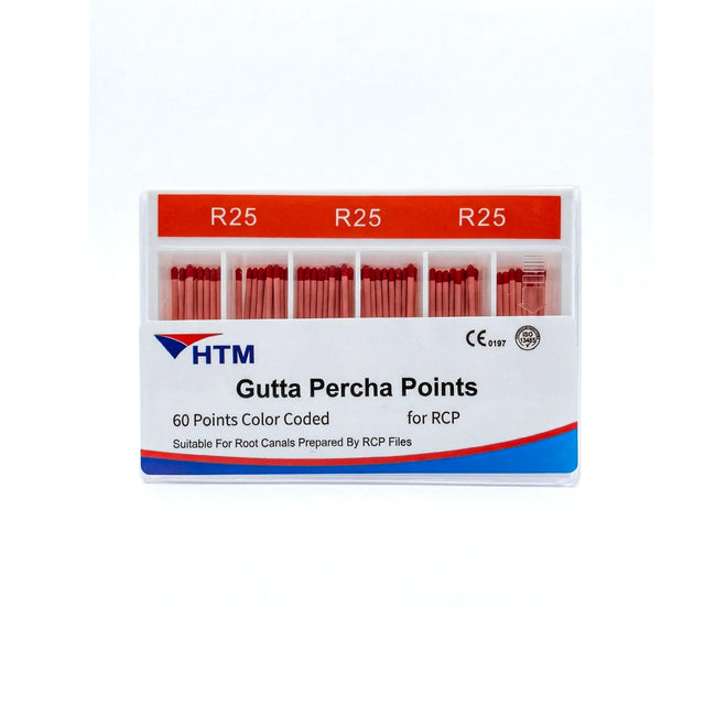 pointes gutta percha spéciales réciprocité R25 8% - ootopfti.com