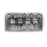 Kit complet de crampons pour prémolaires et molaires, présenté sur un plateau autoclavable - Fabriqué en Italie par Asa Dental - ootopfti.com