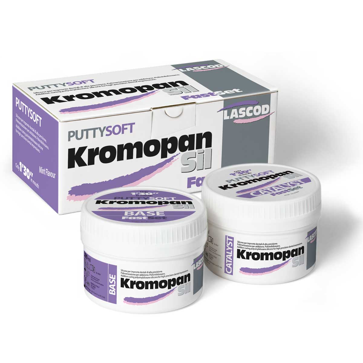 🎁 OFFRE DECOUVERTE 1 acheté = 2 livrés Lascod ,Silicone par addition KromopanSil Putty Hard FastSet - (100% off)