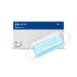 Masque chirurgical trois plis – Mercator - Type II. Boîte de 50 masques, disponibles à l’unité, par carton de 10 boîtes ou carton de 40 boîtes (soit 2000 masques). Idéal pour un usage médical, professionnel ou quotidien. ootopfti.com