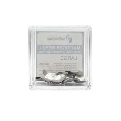boite 50 matrices prédécoupées en acier inoxydable (épaisseur 0.05 mm) - ootopfti.com