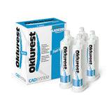OKLUREST™ Boîte de 4 cartouches de silicone pour enregistrement occlusal - Lascod - ootopfti.com