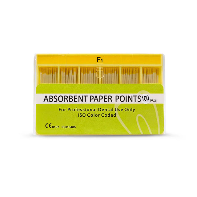 100 Pointes papier obturation F1 - F2 - ootopfti.com