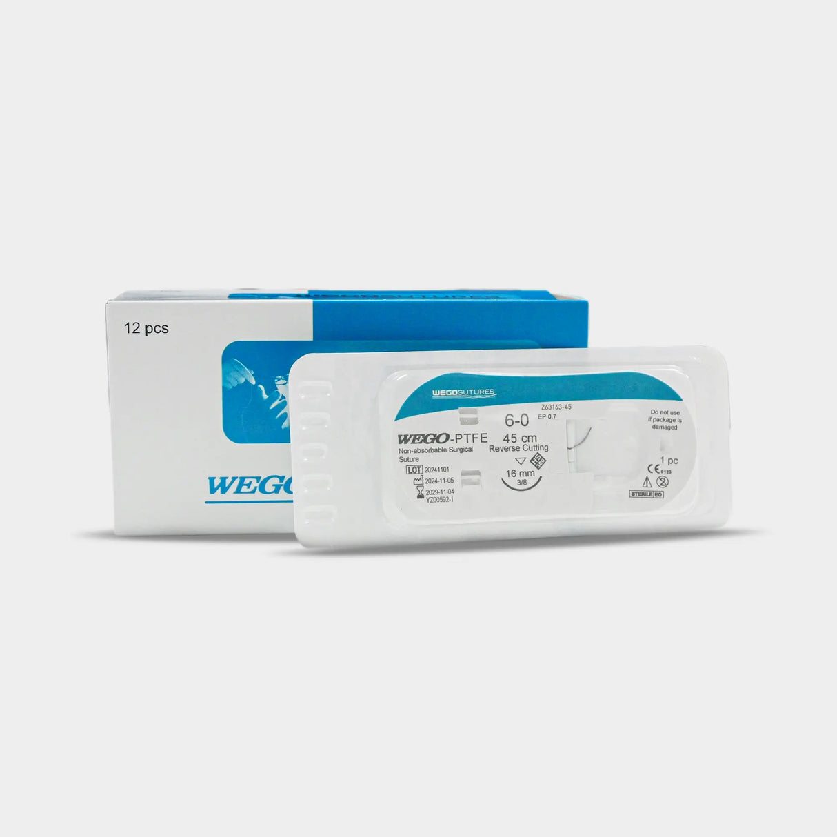 Fil de suture PTFE - Boîte de 12 - WEGO - ootopfti.com
