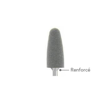 Polisseur en silicone pour composite et résines - Ø 10 mm x 24 mm - DIAN FONG - Dental Coop