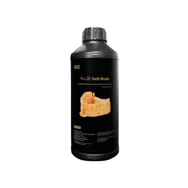 Résine pour model 3D - 1 kg - HUGE - ootopfti.com Résine 3D dentaire Huge 1kg pour imprimante LCD/DLP - Flacon de résine pour modèles dentaires 3D