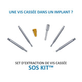 SOS Kit - Extraction rapide & sécurisée de vis d’implant cassées par Safe Implant - ootopfti.com