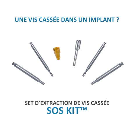 SOS Kit - Extraction rapide & sécurisée de vis d’implant cassées par Safe Implant - ootopfti.com