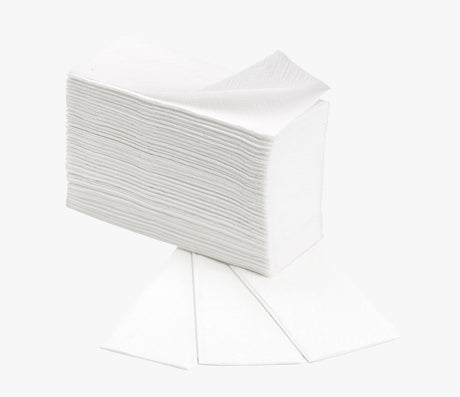 Serviettes 2 plis H2 TORK™ : séchage efficace, confort & hygiène feuille à feuille. 2 700 serviettes/carton, idéales soins & sanitaires professionnels - ootopfti.com