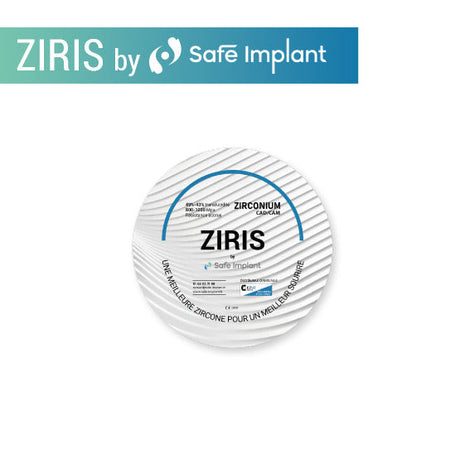 Disque zircone Ziris en teinte A, B,C ou D / Ø 98 mm - HUGE - ootopfti.com