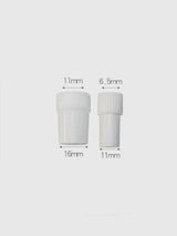 Canules chirurgicales Juneland stériles à usage unique, pour aspiration précise et hygiénique. 2 diamètres, adaptateur inclus (⌀11 & ⌀16 mm), emballage individuel - ootopfti.com