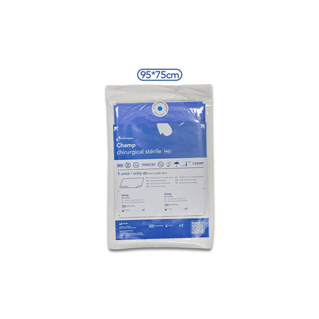 Champ chirurgical stérile Safe Implant 95 x 75 cm – usage médical ou dentaire - ootopfti.com