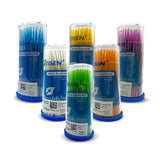 Boîte de 100 micro-applicateurs Micro brush : ultra fin , fin , et standard - ootopfti.com
