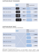 ERLM plates for PSPIX (old generation) - ACTEON