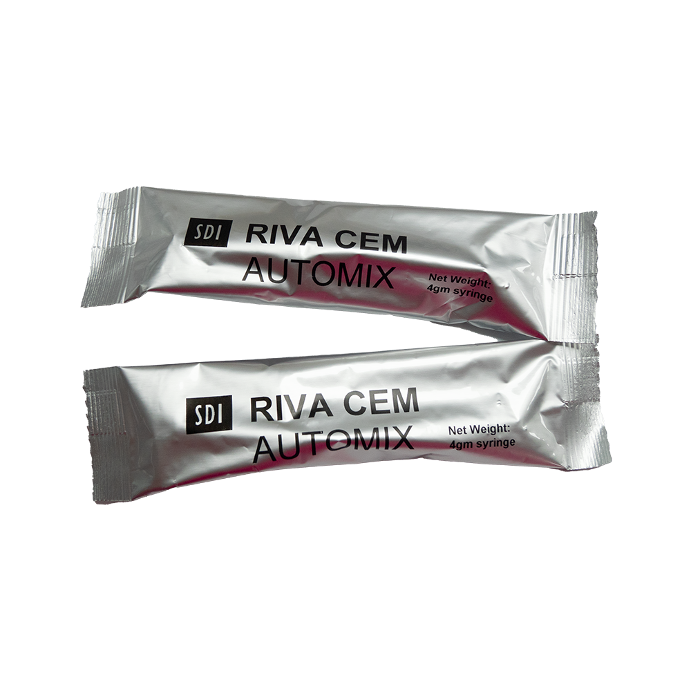 RIVA CEM automix en jeringa 4g cemento de sellado de ionómero de vidrio - SDI