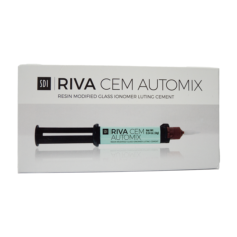 RIVA CEM automix en jeringa 4g cemento de sellado de ionómero de vidrio - SDI