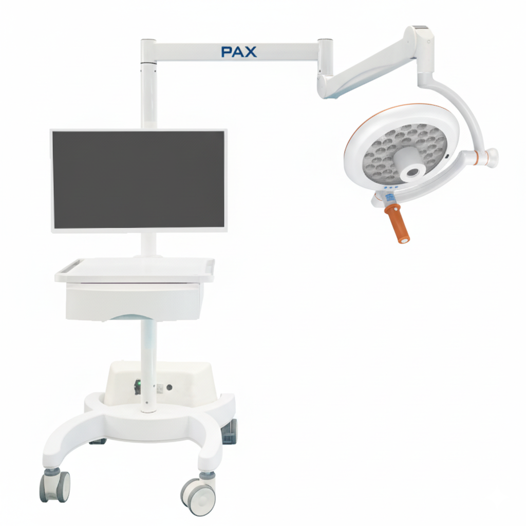 Scialytique LED PAX-XR1 Max – Lampe chirurgicale avec caméra HD & chariot mobile inclus - ootopfti.com
