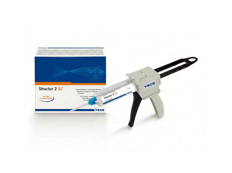 VOCO Structur 2 SC prix promo. Fabrication de couronnes, bridges, inlays, onlays et provisoires très esthétiques

1 cartouche 75g et 10 embouts mélangeurs. Disponible en plusieurs teintes