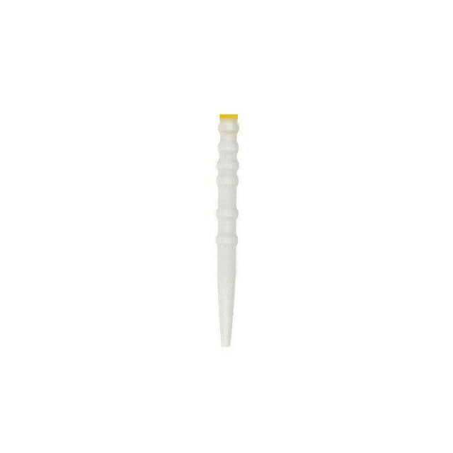 Blister de 10 tenons fibrés à encrage rétentif jaunes diamètre 1.2 mm H 15 mm - ootopfti.com