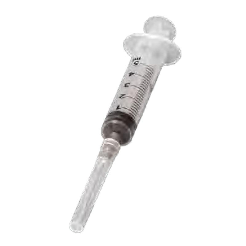 Lot de 100 seringues de 5 ml avec aiguille incorporée - ootopfti.com