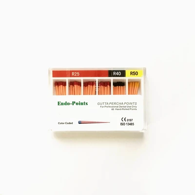 60 pointes gutta percha spéciales réciprocité assortiment R25, R40 et R50 - ootopfti.com