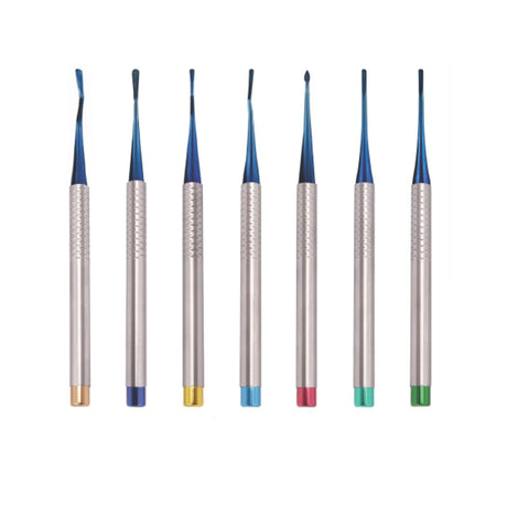 Kit de luxateurs plaqués titane, 7 pièces - ootopfti.com