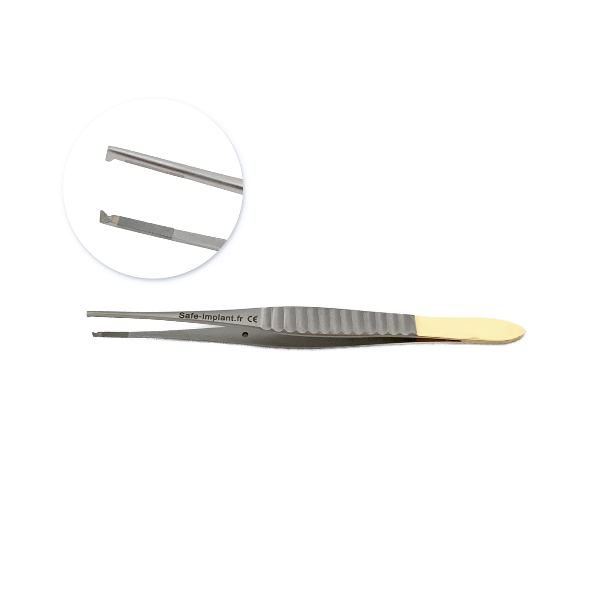 Gillies tissue forceps 15cm - Safe Implant