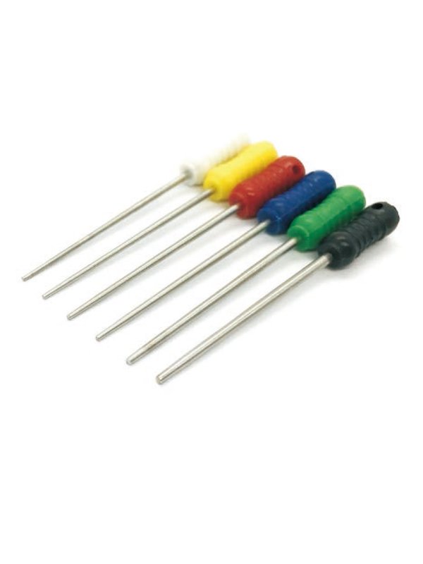 Boîte de 6 pluggers fouloirs en acier inoxydable à gutta percha - ootopfti.com