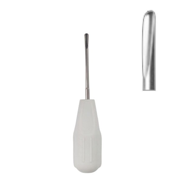 Elévateur luxateur droit 3mm manche silicone - ootopfti.com