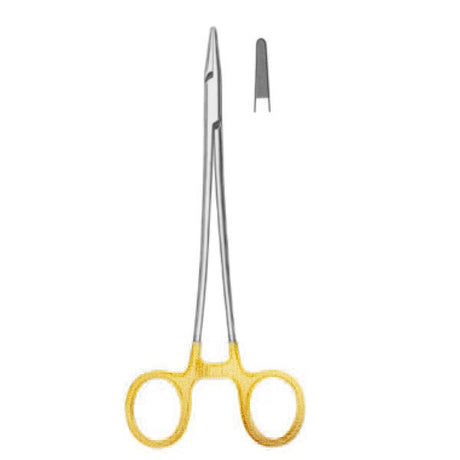 Porte-aiguille Crile-Wood 15cm en carbure de tungstène - ootopfti.com