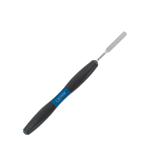 Bliss Spatule à ciment 25 mm de Bliss by ACTEON. Utilisée pour mélanger et appliquer du ciment et d'autres matériaux dans les couronnes ou toute autre préparation de prothèse dentaire.