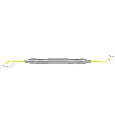 Applicateur de composite 2,5mm/1,5mm TiN Coated - ootopfti.com