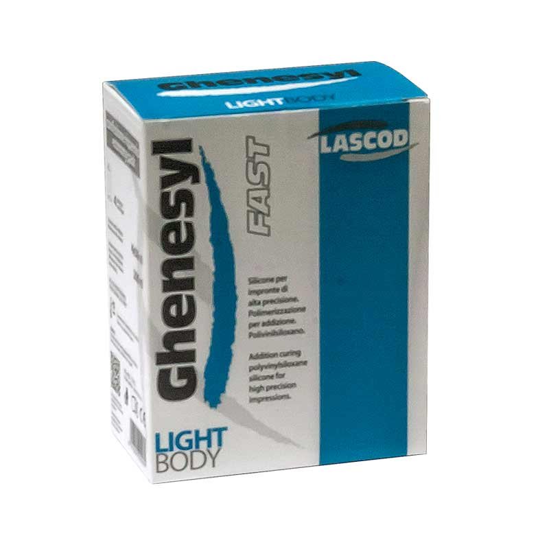 Silicone par addition de grande précision Ghenesyl LIGHT™ LITE : boite 4 cartouches de 50 ml - ootopfti.com