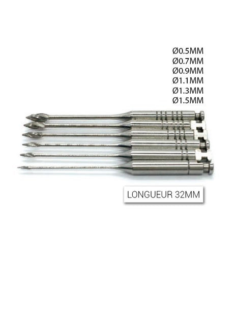 Boîte de 6 forets gates 32mm de longueur - ootopfti.com