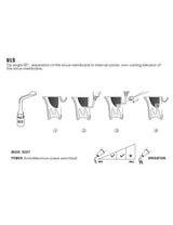 Insert UL5 pour chirurgie piezo - WOODPECKER - ootopfti.com