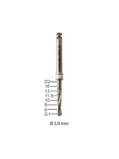 Foret pointeur de marquage 2mm - ootopfti.com