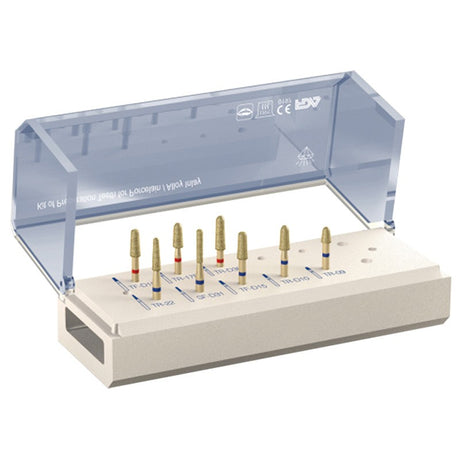 Kit de préparation de couronne porcelaine / alliage / inlay / onlay - ootopfti.com