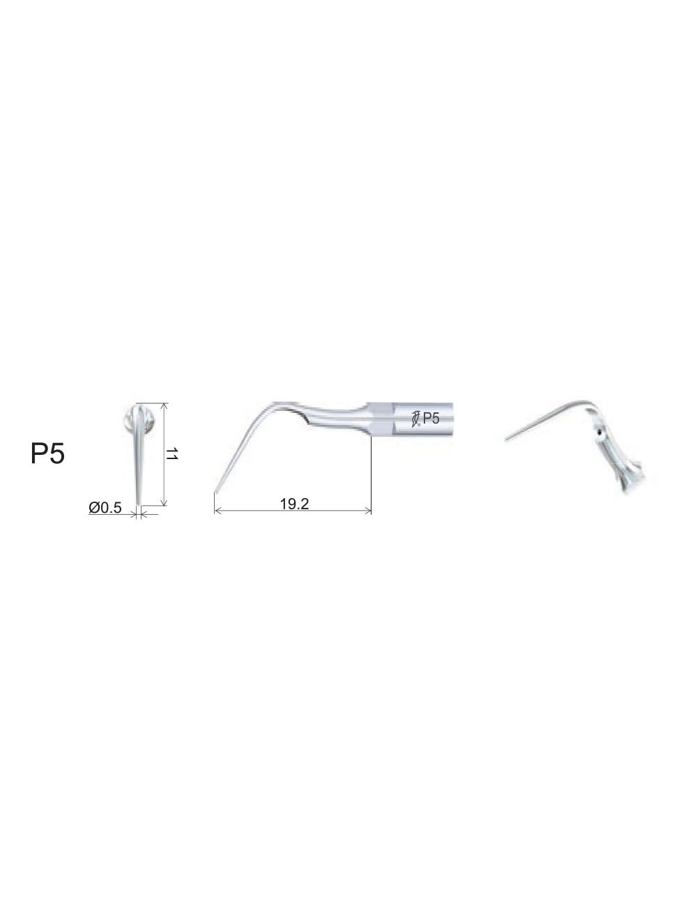 Insert PD5 compatible Satelec - WOODPECKER - ootopfti.com