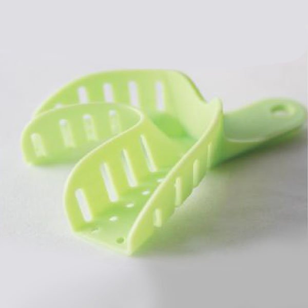 Lot de 10 porte-empreintes perforés autoclavables en plastique - ootopfti.com