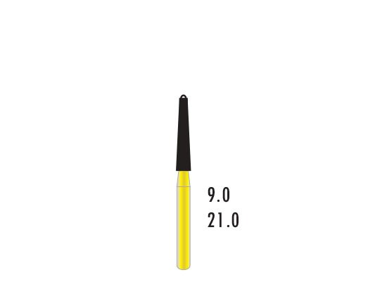 Fraise FG de type EndoZ / Zekrya pour un accès EAZY à la chambre pulpaire 21 mm - ootopfti.com