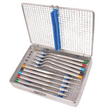 Kit ostéotomes (concave) 10 instruments - ootopfti.com