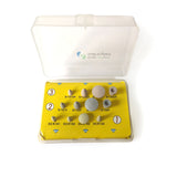 Kit de 12 fraises polissage diamant et pierre incrustée de diamant pour la zircone et tous les disilicate de type EMAX™ - ootopfti.com
