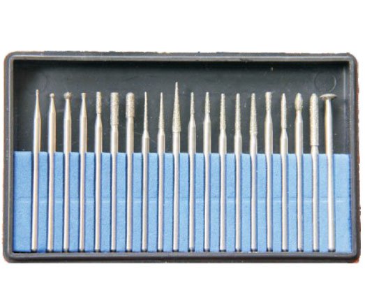 Kit de 20 fraises diamantées HP de précision - ootopfti.com