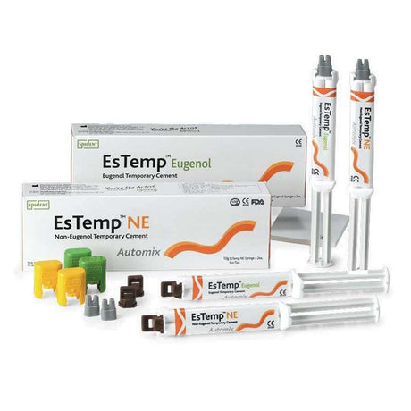 EsTemp NE 2x 10g Ciment temporaire pour couronnes et bridges temporaires - ootopfti.com