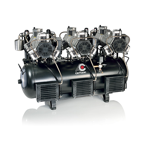 Compresseur Triple Sixcylindre triphasé AC1800 - Cattani - ootopfti.com