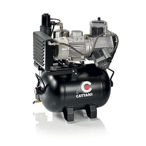 Compresseur Tricylindre nu (AC300) ou capoté (AC300Q) - Cattani - ootopfti.com