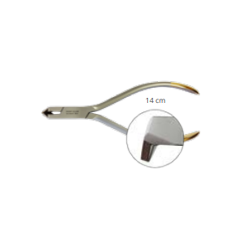 PINCE COUPANTE A TRANCHANTS DISTALES - Mors Carb. Tungsten - 14 cm  - ACTEON - ootopfti.com